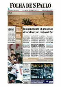 Folha de São Paulo - 18 de outubro de 2016 - Terça