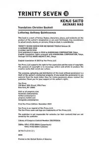 Yen Press-Trinity Seven Vol 18 2022 Hybrid Comic eBook