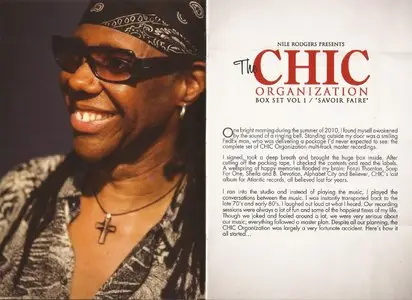 Nile Rodgers Presents - The Chic Organization - Boxset Vol. 1 / "Savoir Faire" (2010) {4CD Warner 5249827895 rec 1977-1983}