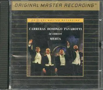 Carreras, Domingo, Pavarotti, Mehta ‎- In Concert (1990)