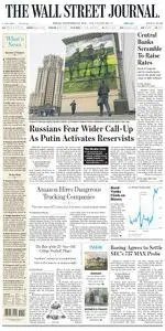 The Wall Street Journal - 23 September 2022