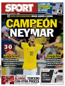 SPORT - Lunes, 1 De Julio De 2013