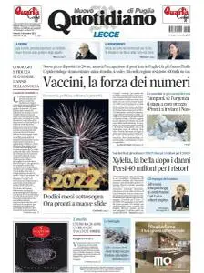 Quotidiano di Puglia Lecce - 31 Dicembre 2021