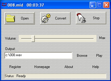 Midi to WAV Maker 2.2.0.1996 