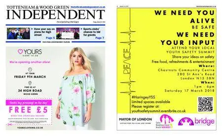 Tottenham & Wood Green Independent – March 09, 2018