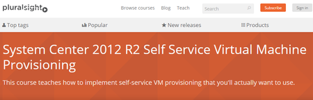 System Center 2012 R2 Self Service Virtual Machine Provisioning with Greg Shields [repost]