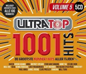 VA - Ultratop 1001 Hits Vol.5 (5CD, 2018)
