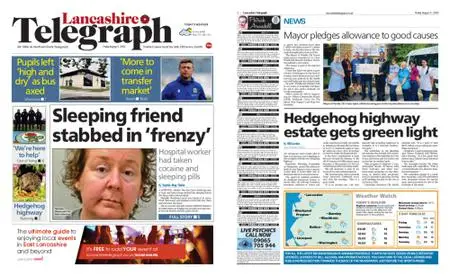 Lancashire Telegraph (Blackburn, Darwen, Hyndburn, Ribble Valley) – August 05, 2022