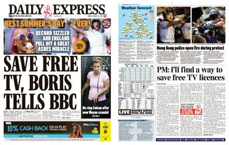 Daily Express – August 26, 2019