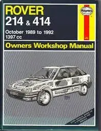 Rover 214 & 414. Haynes Service and Repair Manual (Repost)