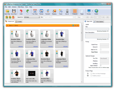 CoffeeCup Shopping Cart Creator Pro v3.9 Retail