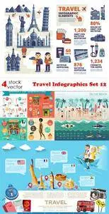 Vectors - Travel Infographics Set 12