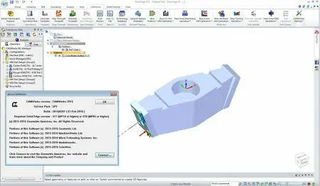 CAMWorks 2016 SP1 for Solid Edge