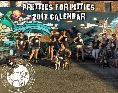 Pretties for Pitties 2017 Calendar