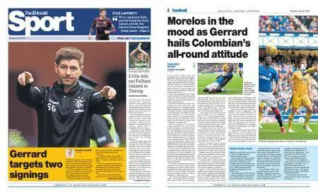 The Herald Sport (Scotland) – July 30, 2018