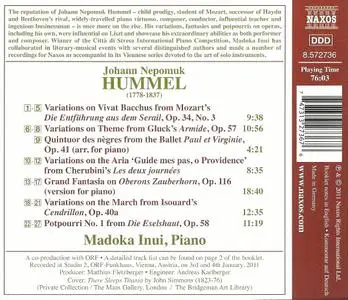 Madoka Inui - Hummel: At the Opera (2011)