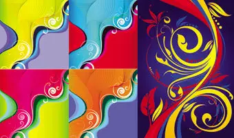 Vector Swirl Backgrounds