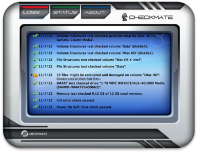 Checkmate v1.0.5 Mac OS X
