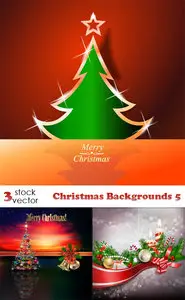 Vectors - Christmas Backgrounds 5