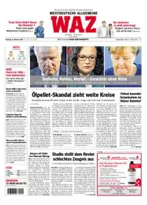 WAZ Westdeutsche Allgemeine Zeitung Essen-Postausgabe - 16. Oktober 2018