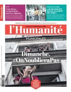 L’Humanite - 26 Juin 2020