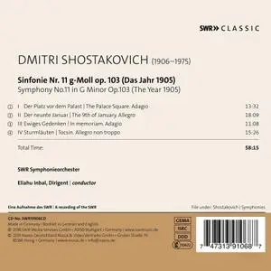 Eliahu Inbal, SWR Symphonieorchester - Dmitri Shostakovich: Symphony No. 11 'The Year 1905' (2021)