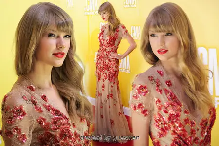 Taylor Swift - 46th annual CMA Awards at the Bridgestone Arena November 1, 2012