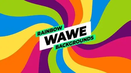 Rainbow Wave Backgrounds 51253712
