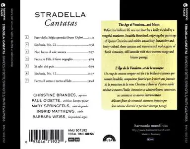 Christine Brandes, Paul O'Dette, Mary Springfels, Ingrid Matthews, Barbara Weiss - Stradella: Cantatas (1998)