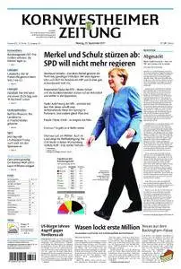 Kornwestheimer Zeitung - 25. September 2017