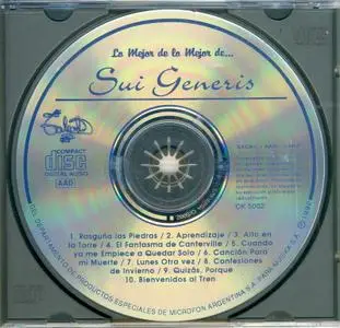 Sui Generis - Lo Mejor De Lo Mejor De Sui Generis... (1981) {1992, Reissue}