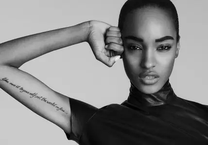 Jourdan Dunn by Quentin Jones for i-D November 2013