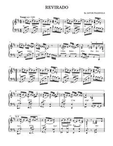 Revirado - Astor Piazzolla (Piano Solo)