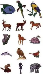 Machine Embroidery Collection- Animals!