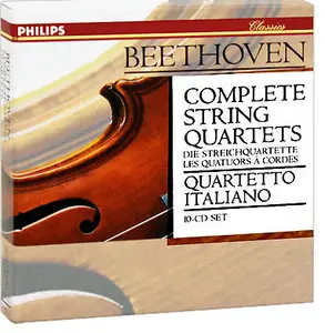 Beethoven, Complete String Quartets - Quartetto Italiano CD 3-10