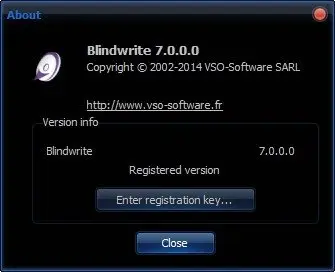 VSO BlindWrite 7.0