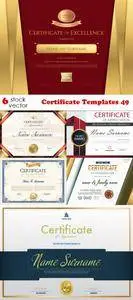 Vectors - Certificate Templates 49