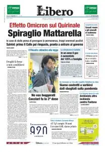 Libero - 12 Gennaio 2022