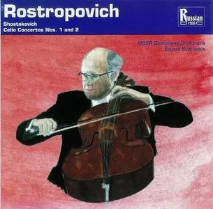 Mstislav ROSTROPOVICH: Shostakovich Cello Concertos Nos. 1 and 2 (re-upload)