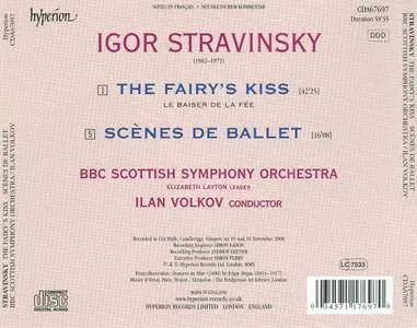 BBC Scottish Symphony Orchestra, Ilan Volkov - Stravinsky: The Fairy's Kiss & Scènes de ballet (2010)