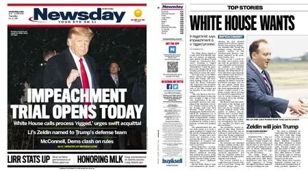 Newsday – January 21, 2020