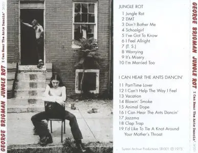 George Brigman - Jungle Rot `75 & I Can Hear The Ants Dancin' `77 (2005)