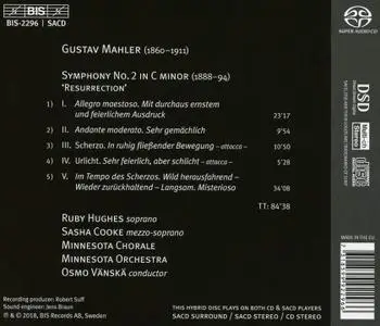 Osmo Vänskä, Minnesota Orchestra - Mahler: Symphony No.2 (2018)