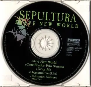 Sepultura - Slave New World (1994) [EP, Japan]