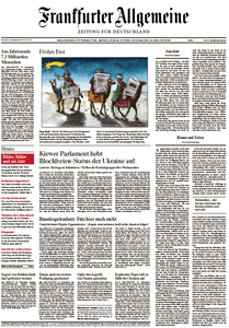 Frankfurter Allgemeine Zeitung vom Mittwoch/Donnerstag/Freitag, 24./25./26. Dezember 2014 