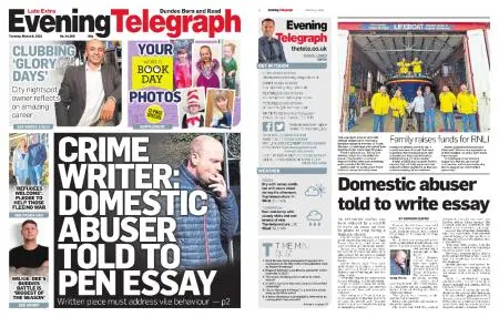 Evening Telegraph Late Edition – March 08, 2022
