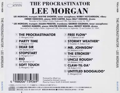 Lee Morgan - The Procrastinator (1967) {1998 Blue Note Japan Remaster, TOCJ-1629}
