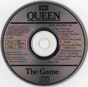 Queen - The Game (1980) {1986, EU Press}