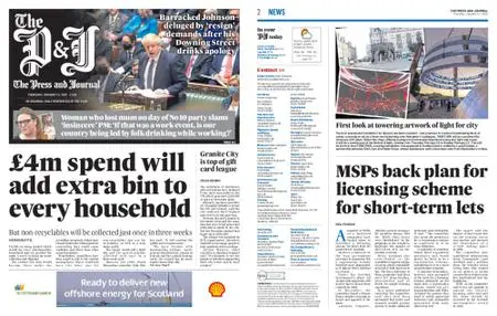 The Press and Journal Aberdeenshire – January 13, 2022