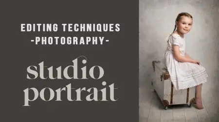 Studio portrait editing techniques  - photography